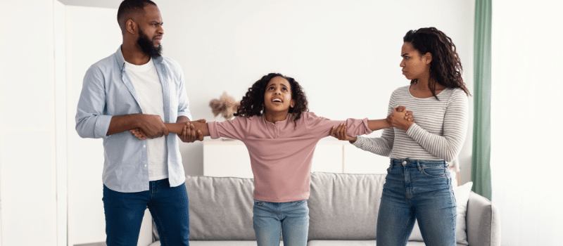 Parents Fighting over Child